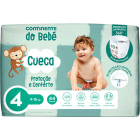 Fraldas Cueca Proteção e Conforto 9-15kg T4 Fraldas Cueca Proteção e Conforto 9-15kg T4