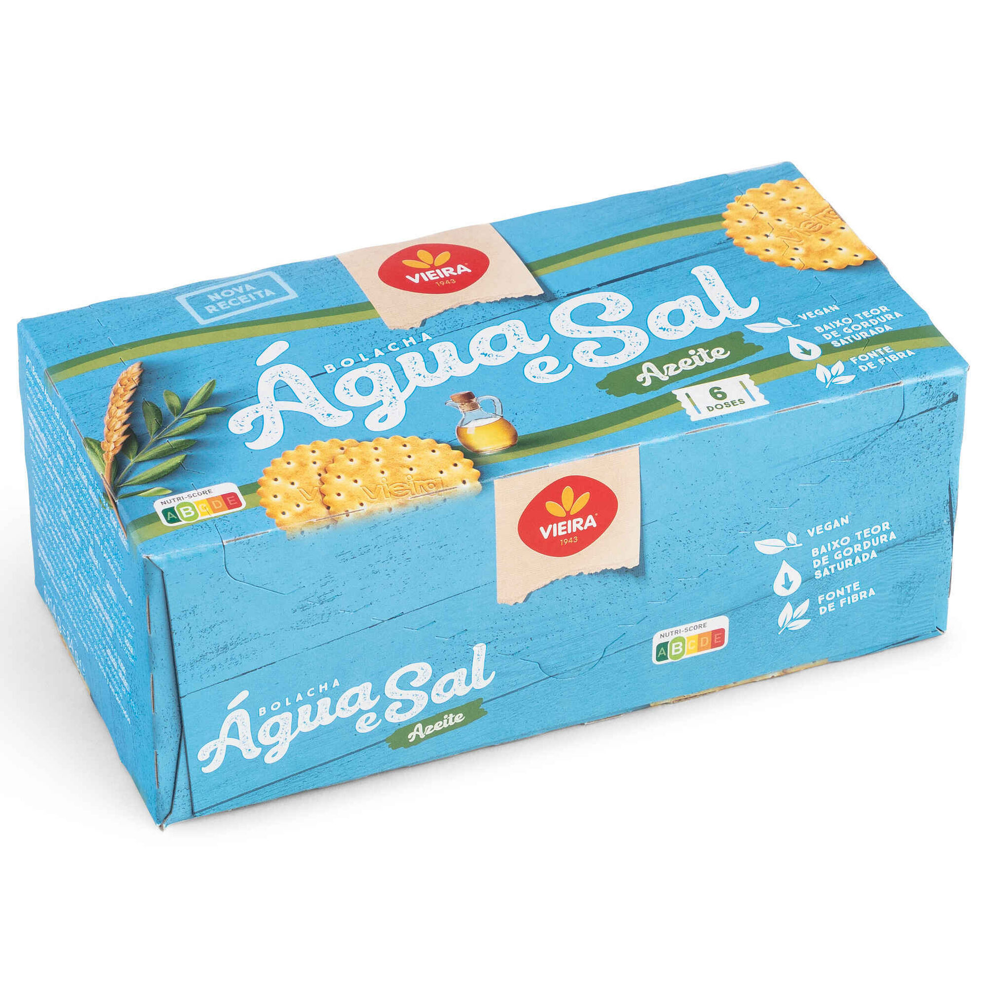 Bolachas de &Aacute;gua e Sal e Azeite Vieira