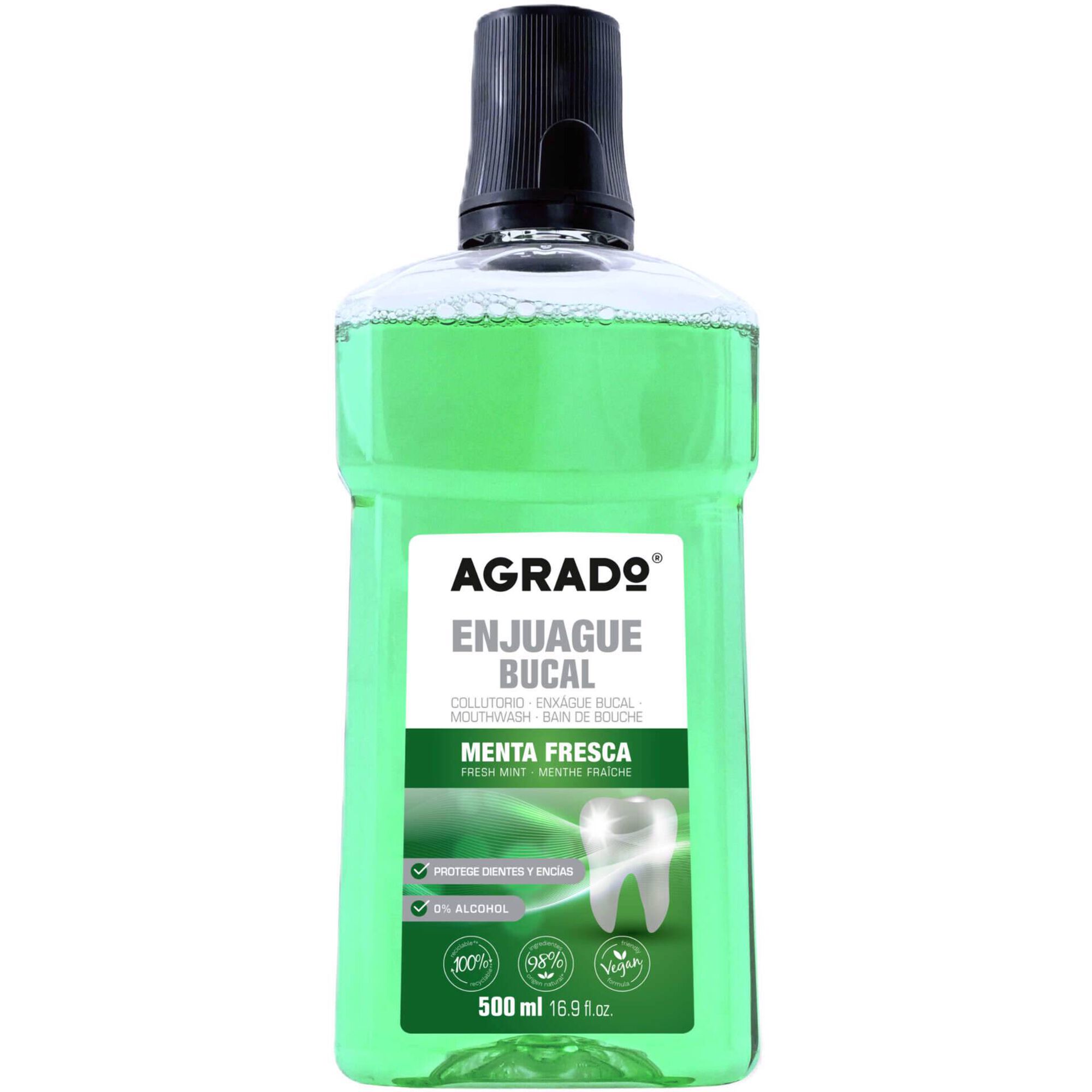 Elixir Bucal Menta Fresca Agrado
