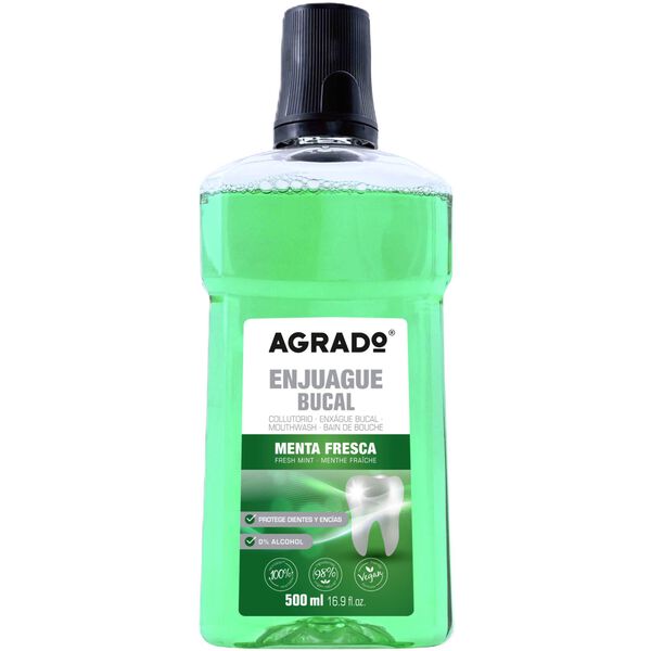 Elixir Bucal Menta Fresca Agrado