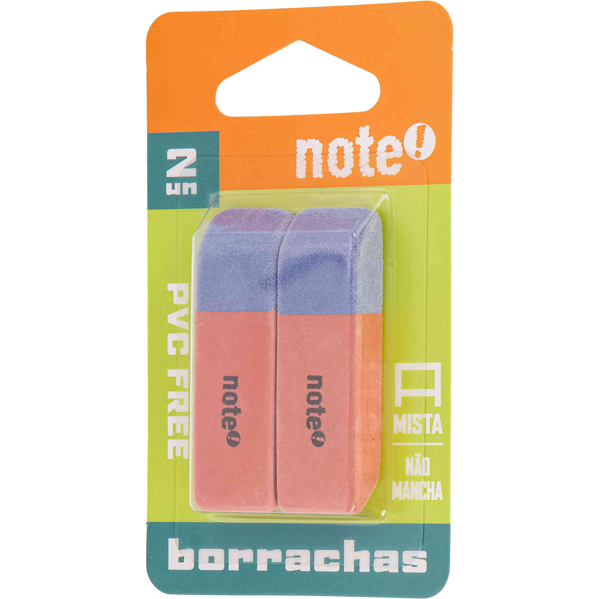 Conjunto 2 Borrachas Mistas Note!