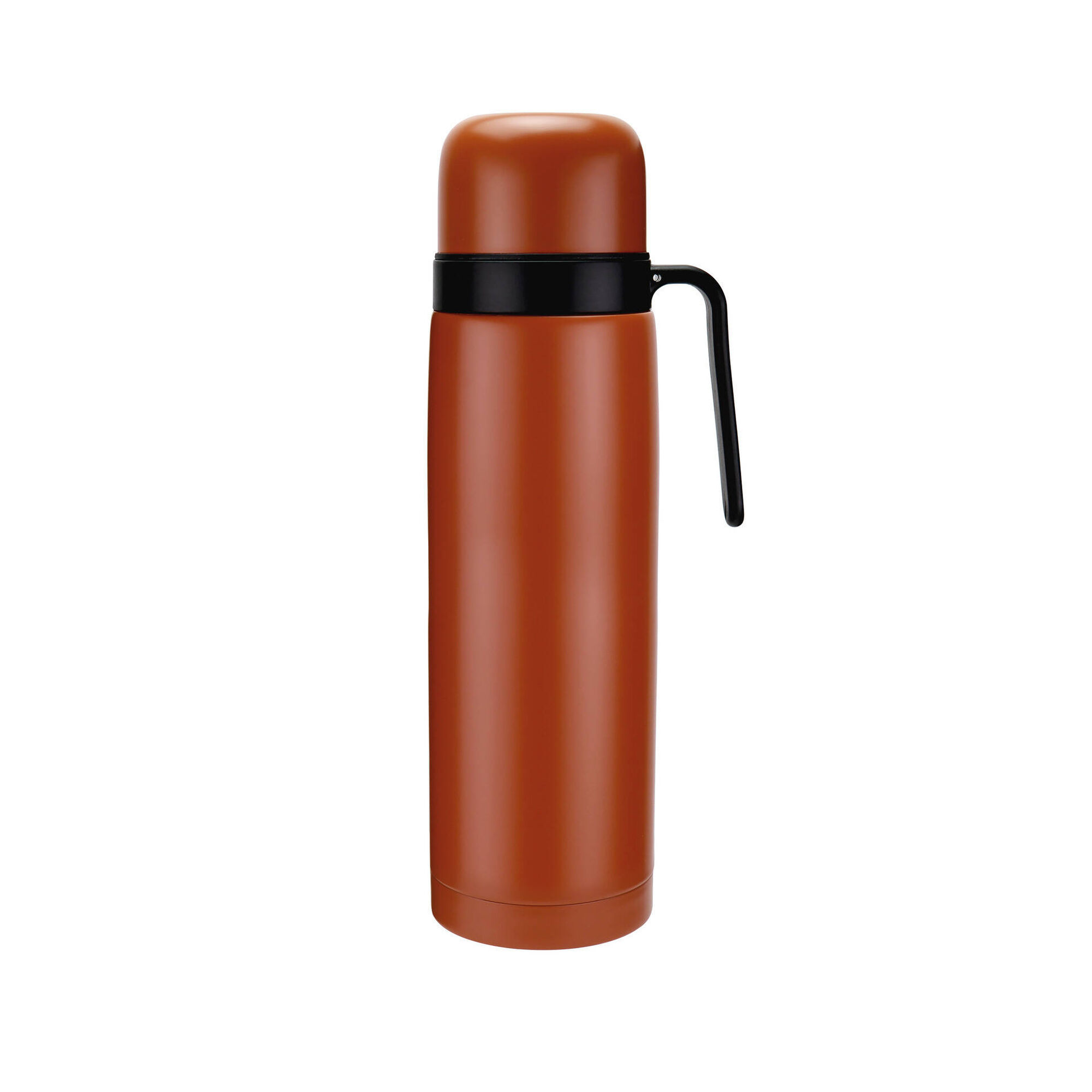 Termo Líquidos Aço Inoxidável 1L Laranja