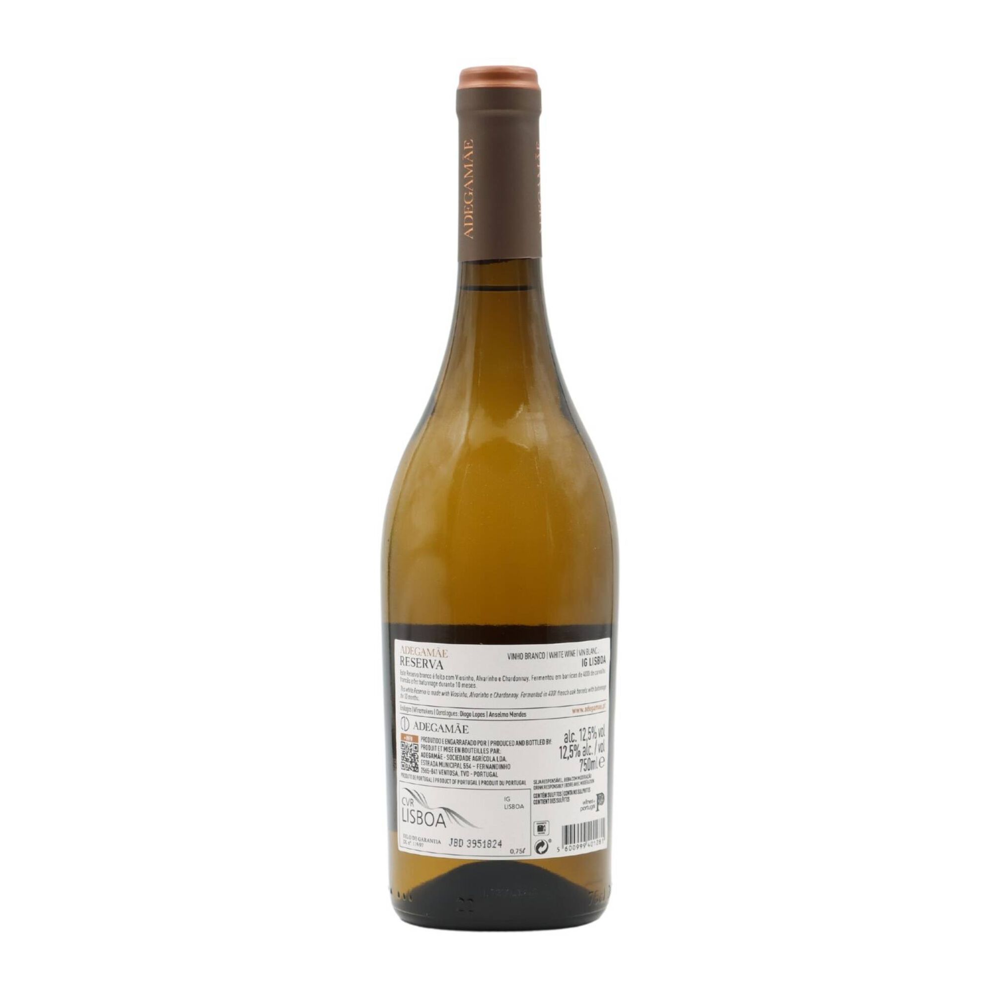 Adega M&atilde;e Reserva Lisboa Vinho Branco