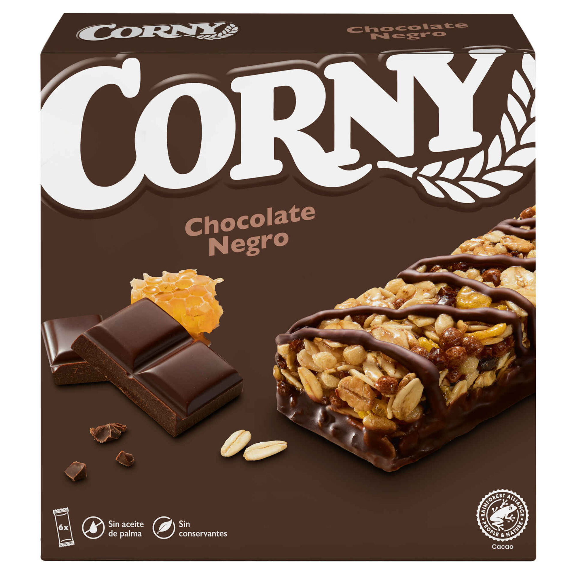 Barras de Cereais Chocolate Negro Muesli