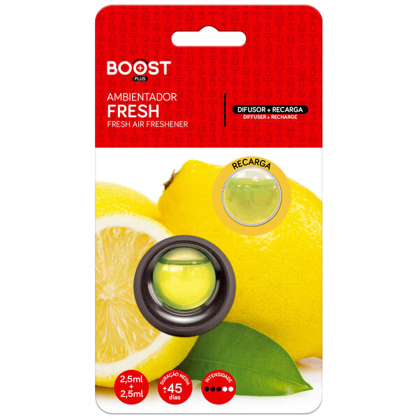 Ambientador Auto Encaixar Fresh Boost
