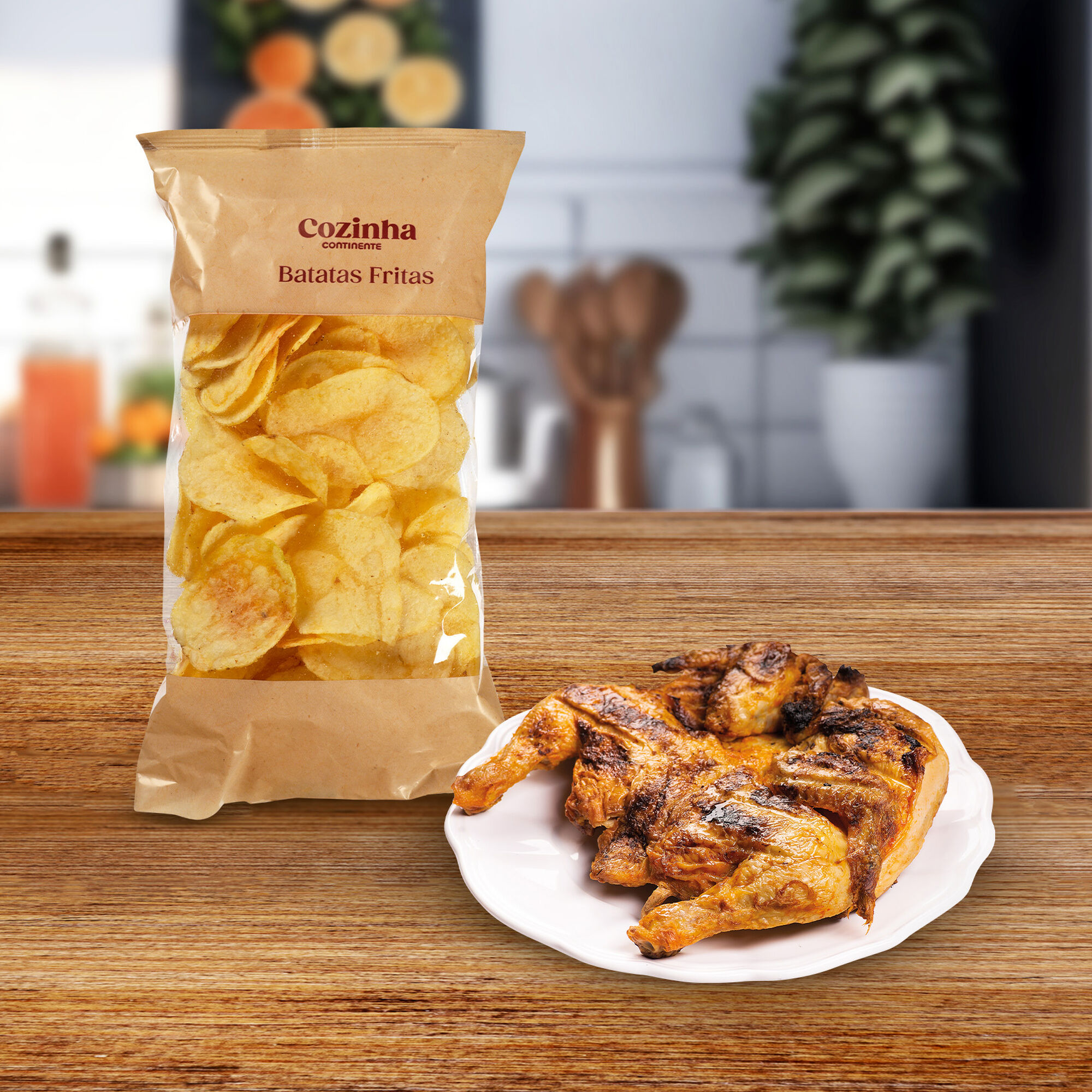 Frango e Batata Frita