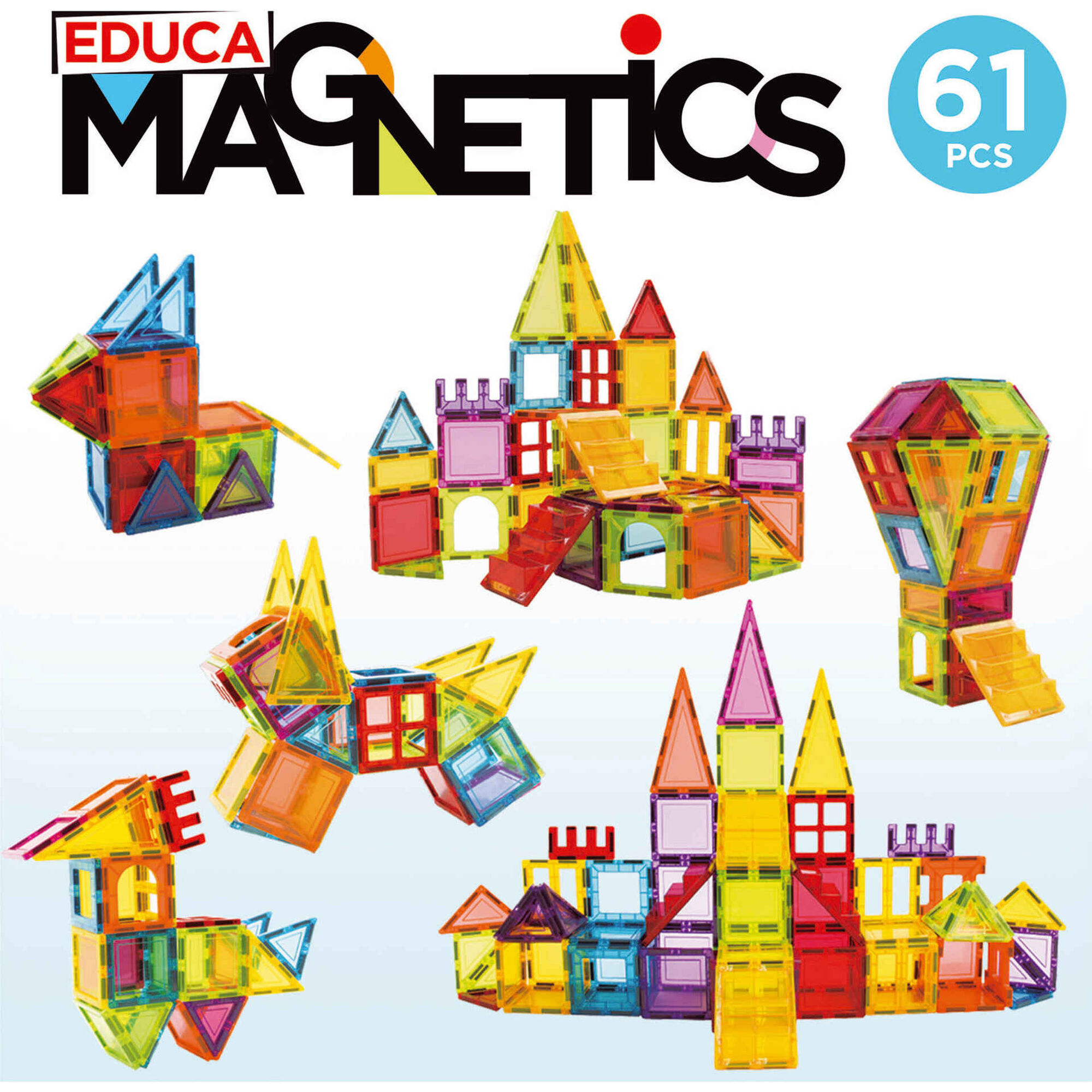 Educa - Jogo Magnetics 61 Pe&ccedil;as