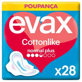 Pensos Higiénicos Cottonlike Normal Plus com Abas Pensos Higiénicos Cottonlike Normal Plus com Abas