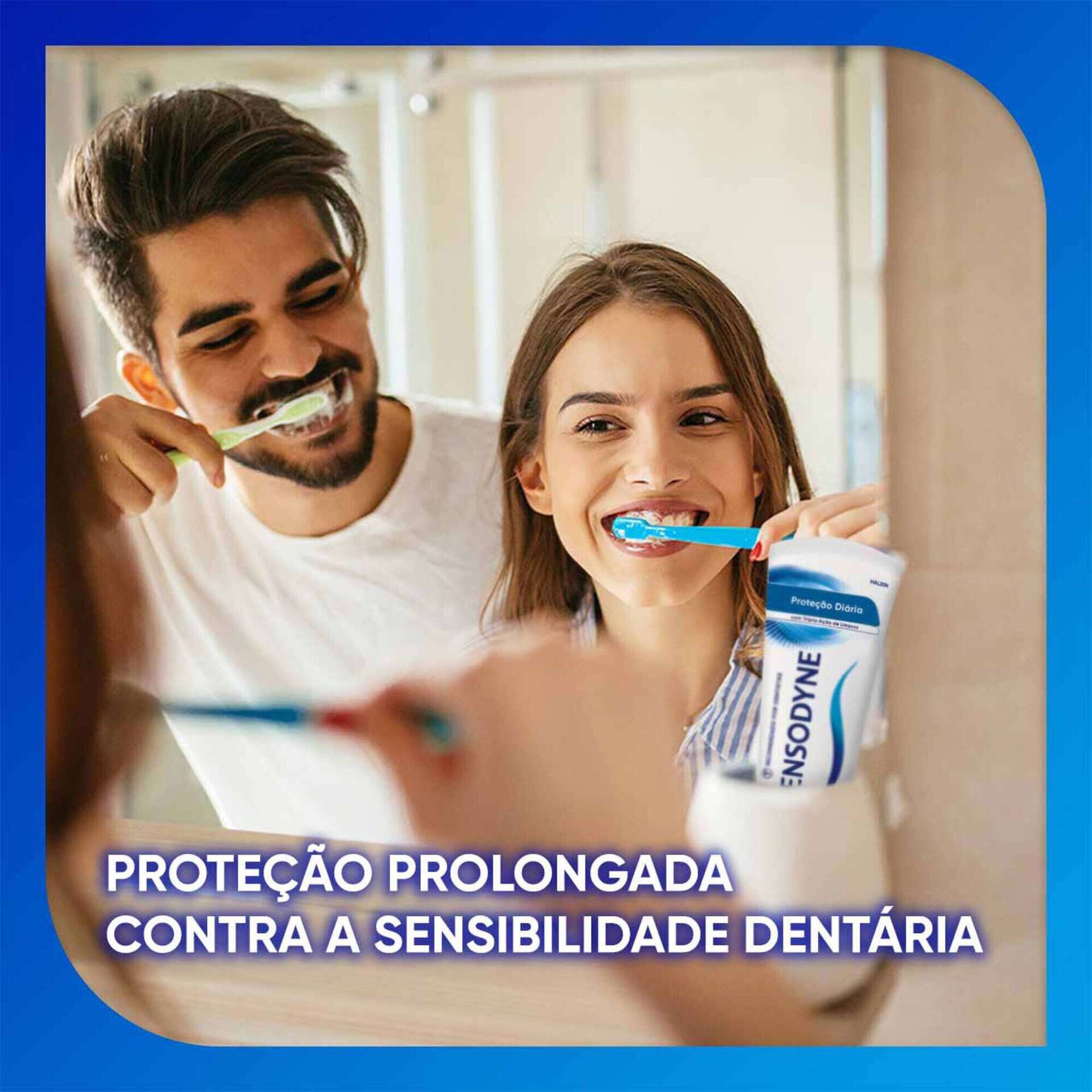 Pasta de Dentes Sensibilidade Prote&ccedil;&atilde;o Di&aacute;ria Sensodyne