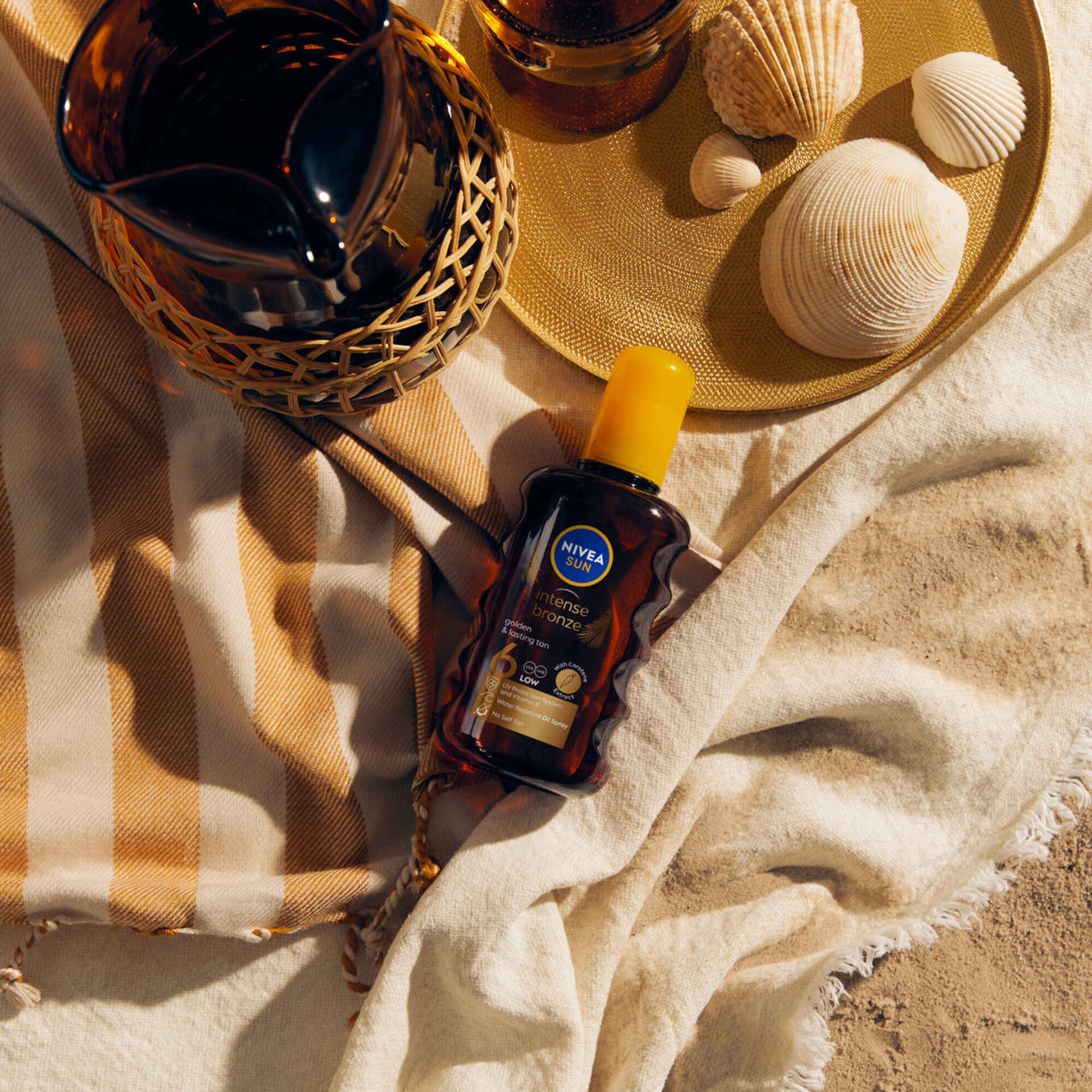 Bronzeador Spray &Oacute;leo Cenoura FPS 6 Nivea Sun