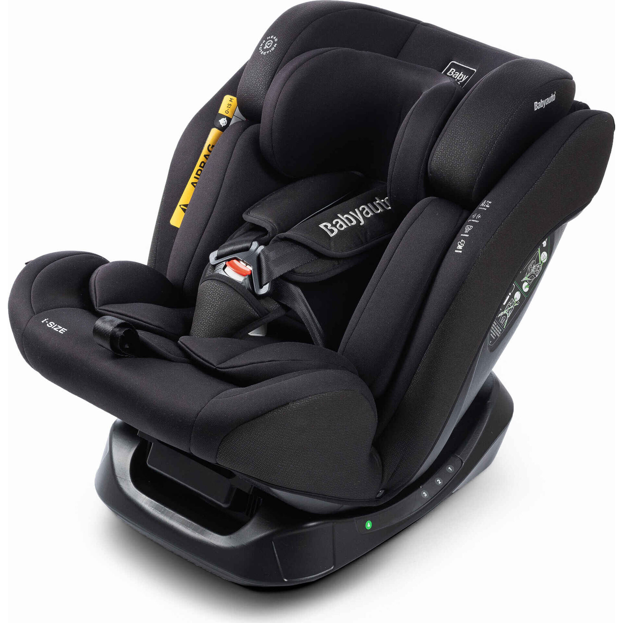 Cadeira Auto I-Size 40-150cm Lolo Belt Preto