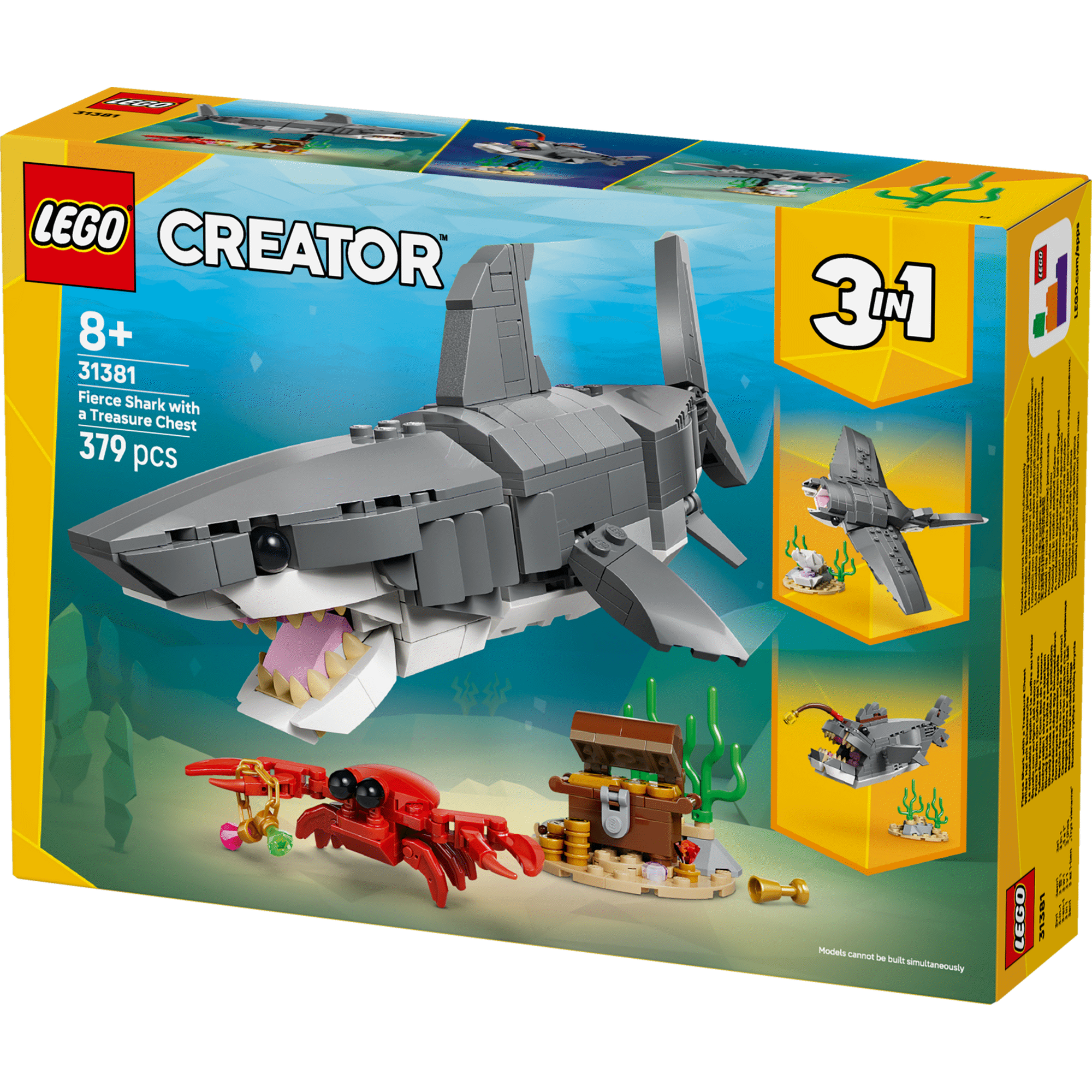 Tubar&atilde;o Feroz Com Ba&uacute; do Tesouro - 31381