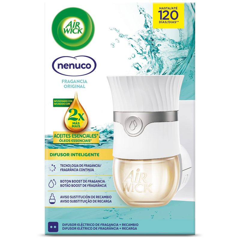 Ambientador Elétrico Nenuco e Recarga Air Wick