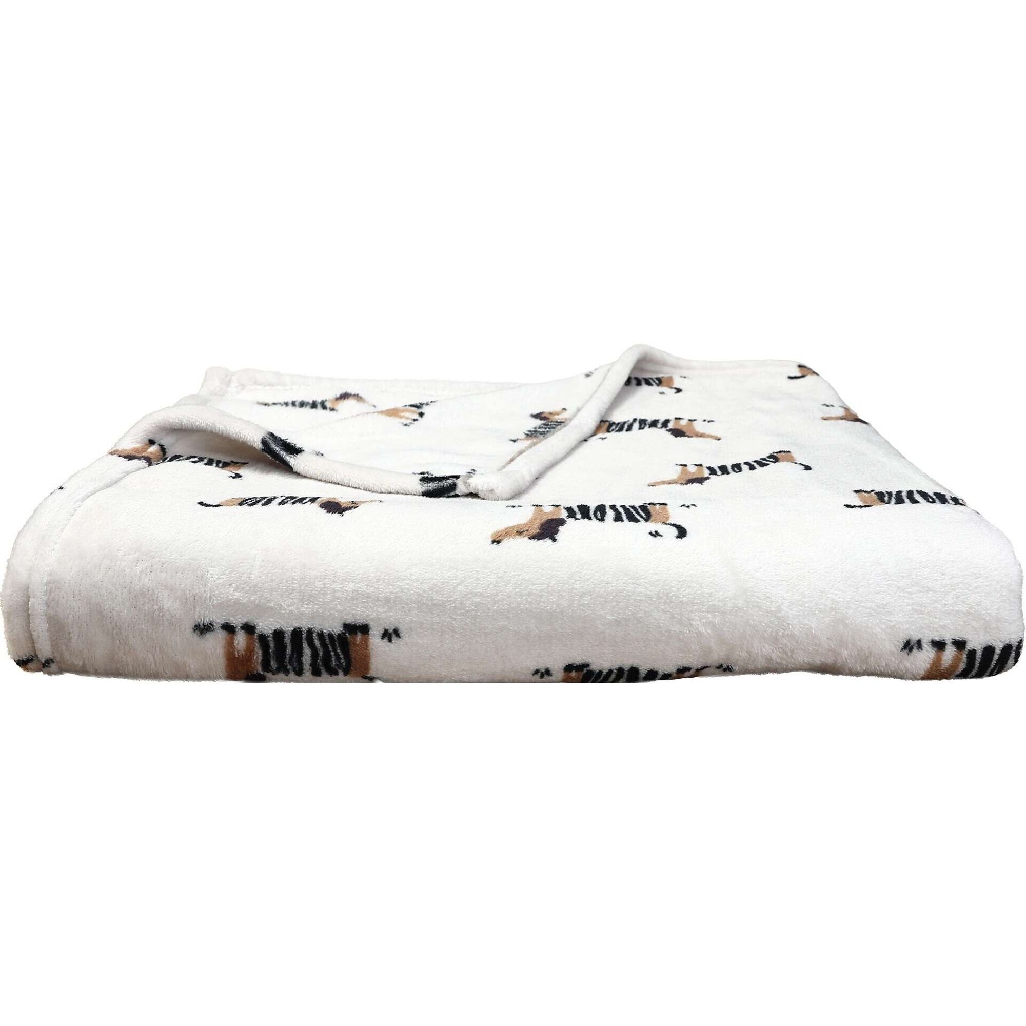 Manta Flanela 160x130cm C&atilde;es Kasa