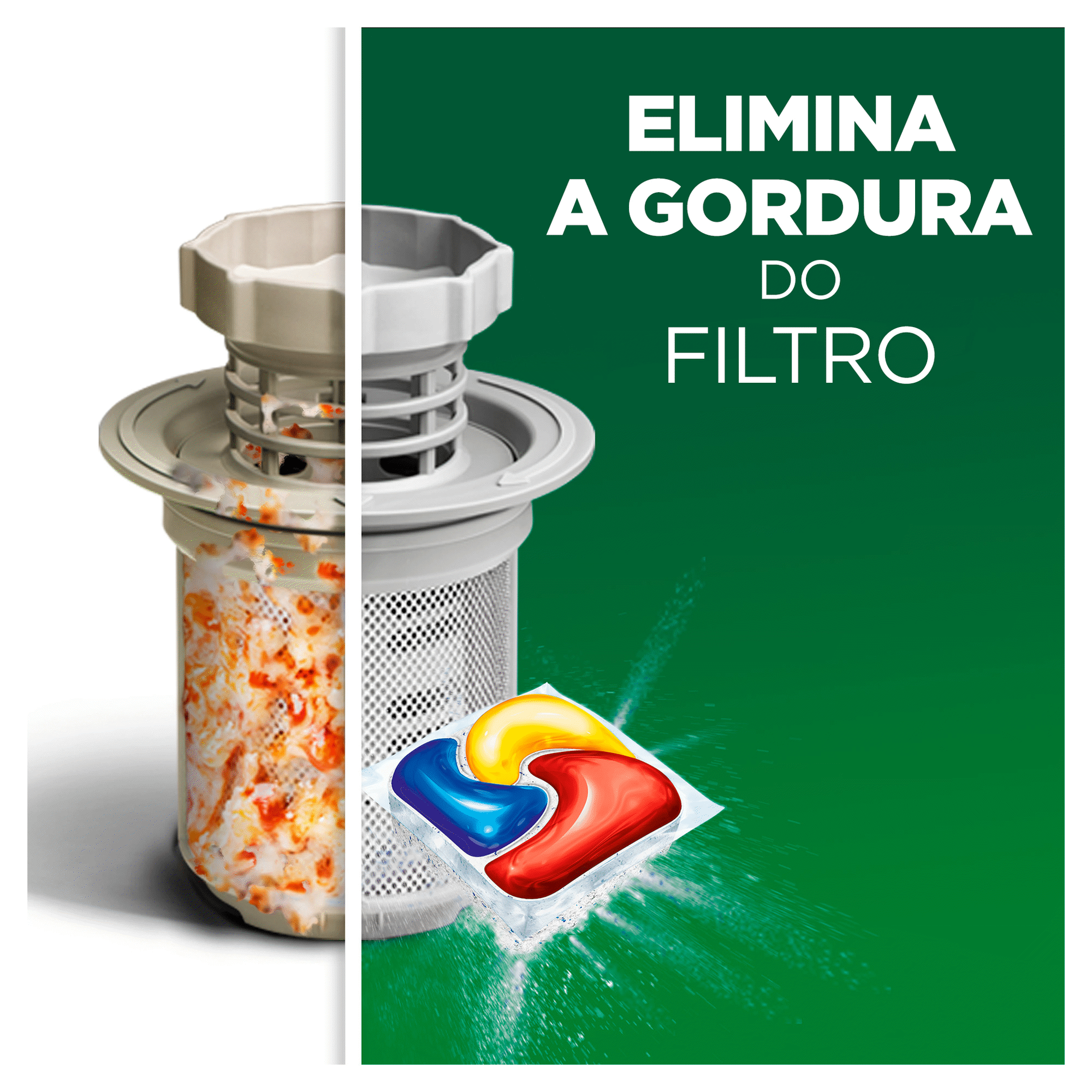 Detergente M&aacute;quina Loi&ccedil;a Pastilhas Platinum Plus Lim&atilde;o Fairy