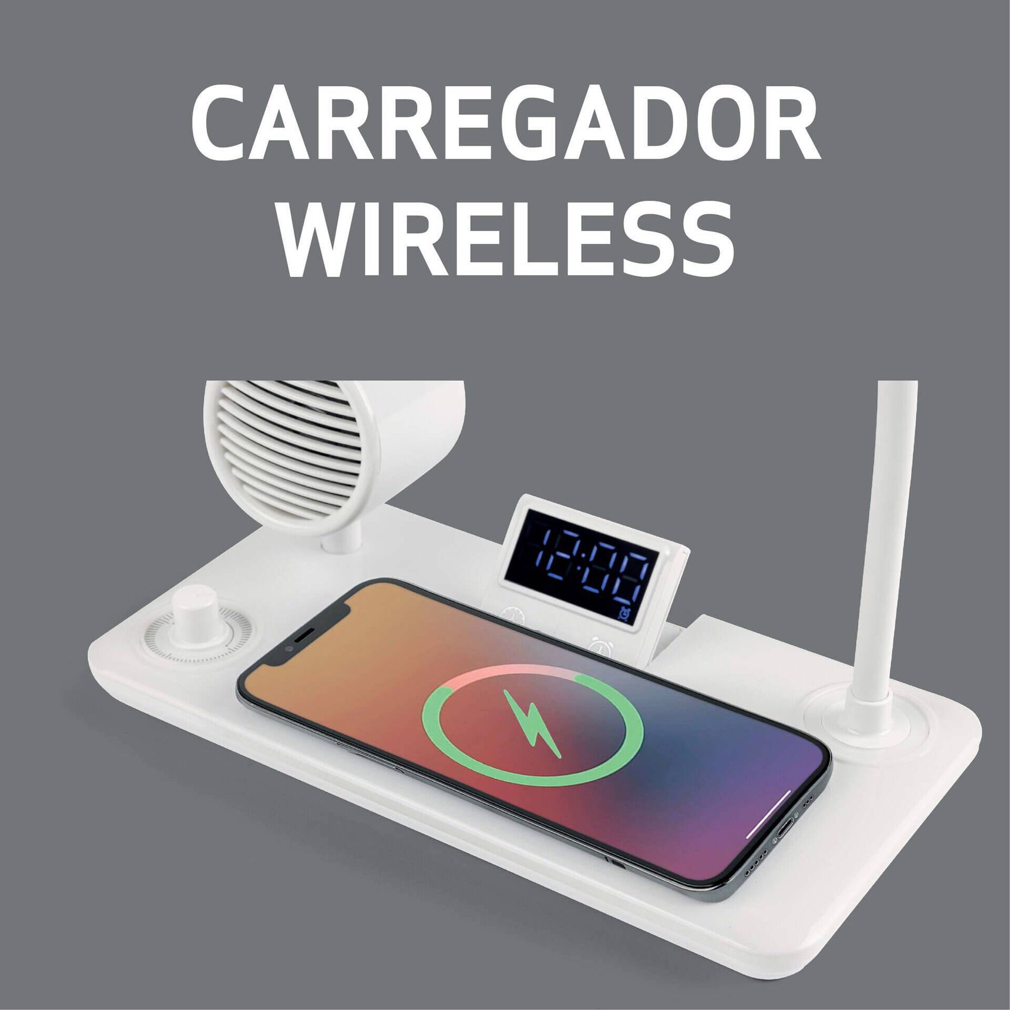 Candeeiro Wireless Smart Play Branco Kasa