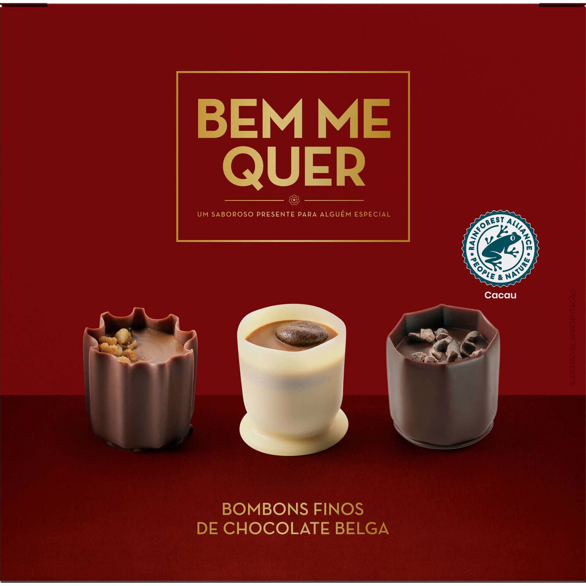 Bombons Finos de Chocolate Belga Sortido