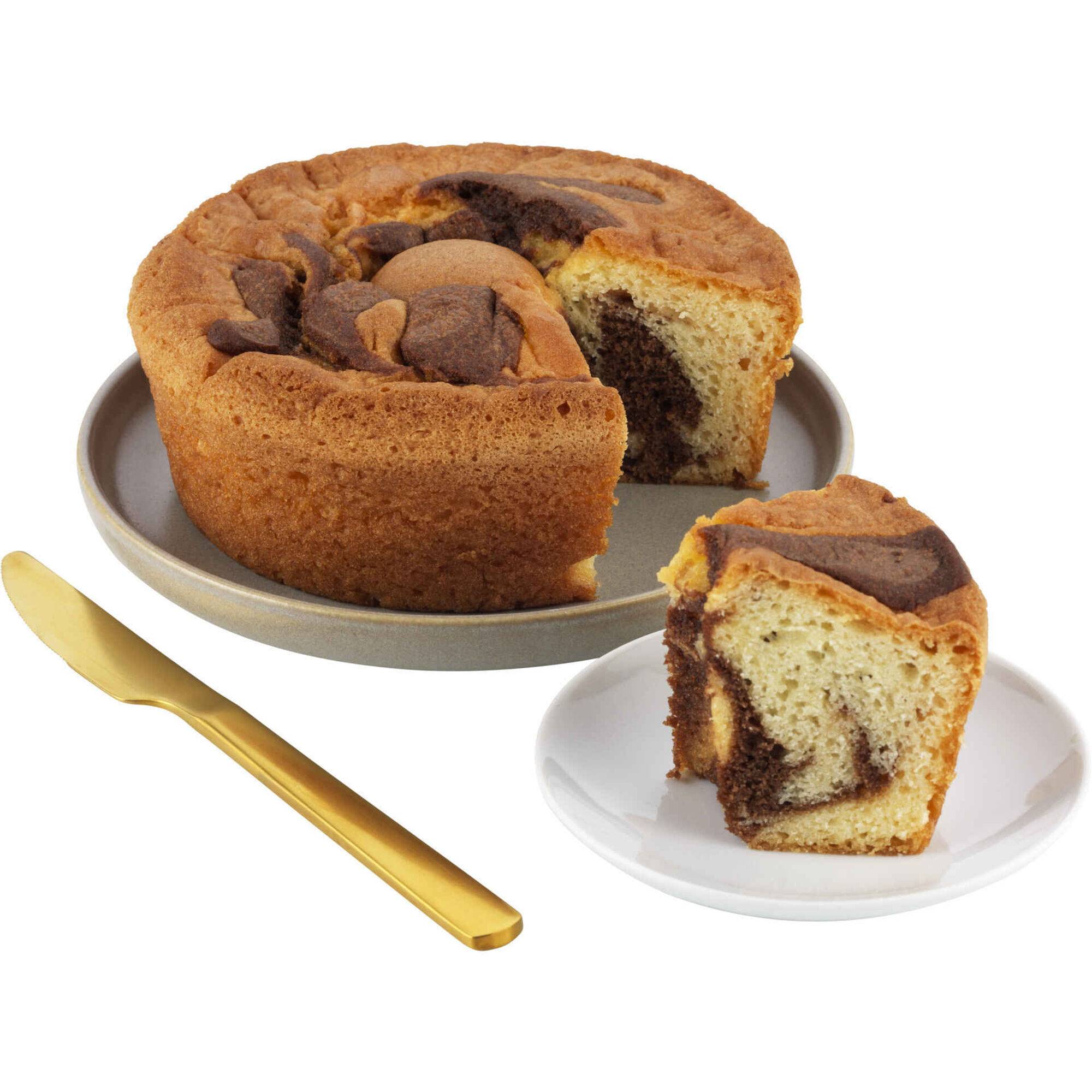 Bolo da Avó de Mármore Sem Glúten