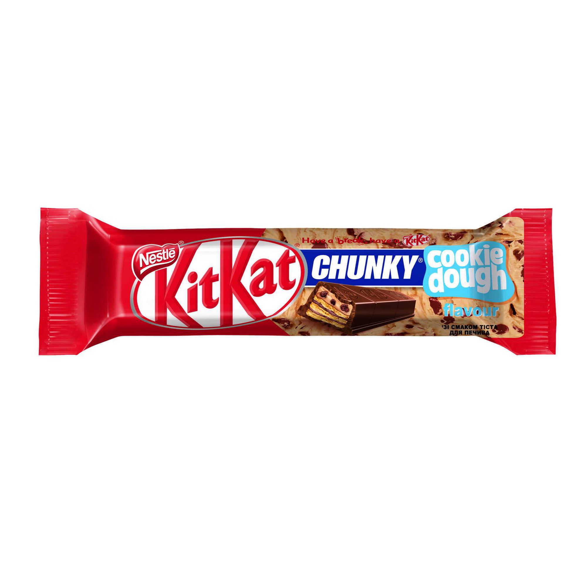 Snack de Chocolate KitKat Chunky Cookie Dough Snack de Chocolate KitKat Chunky Cookie Dough