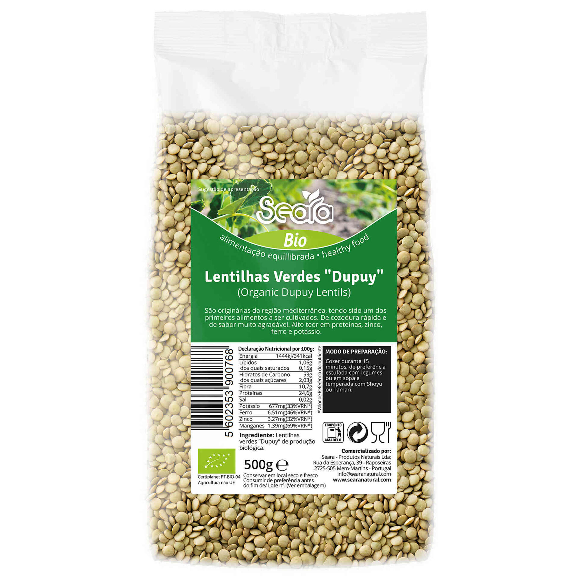 Lentilhas Verdes
