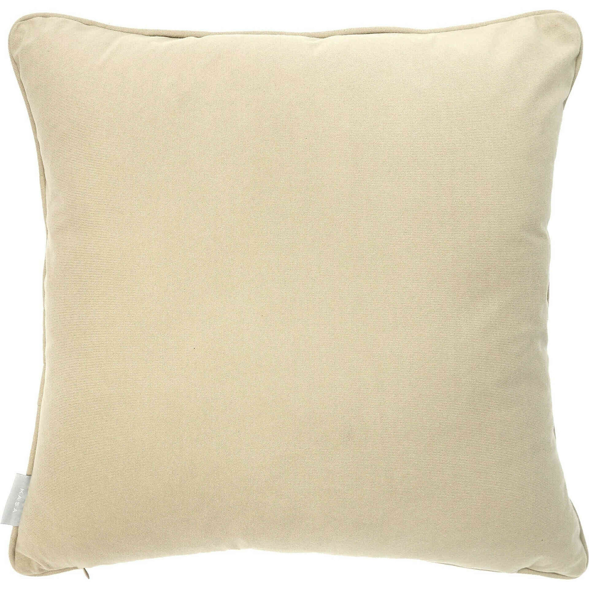 Almofada 45x45cm Chenille Bege Kasa