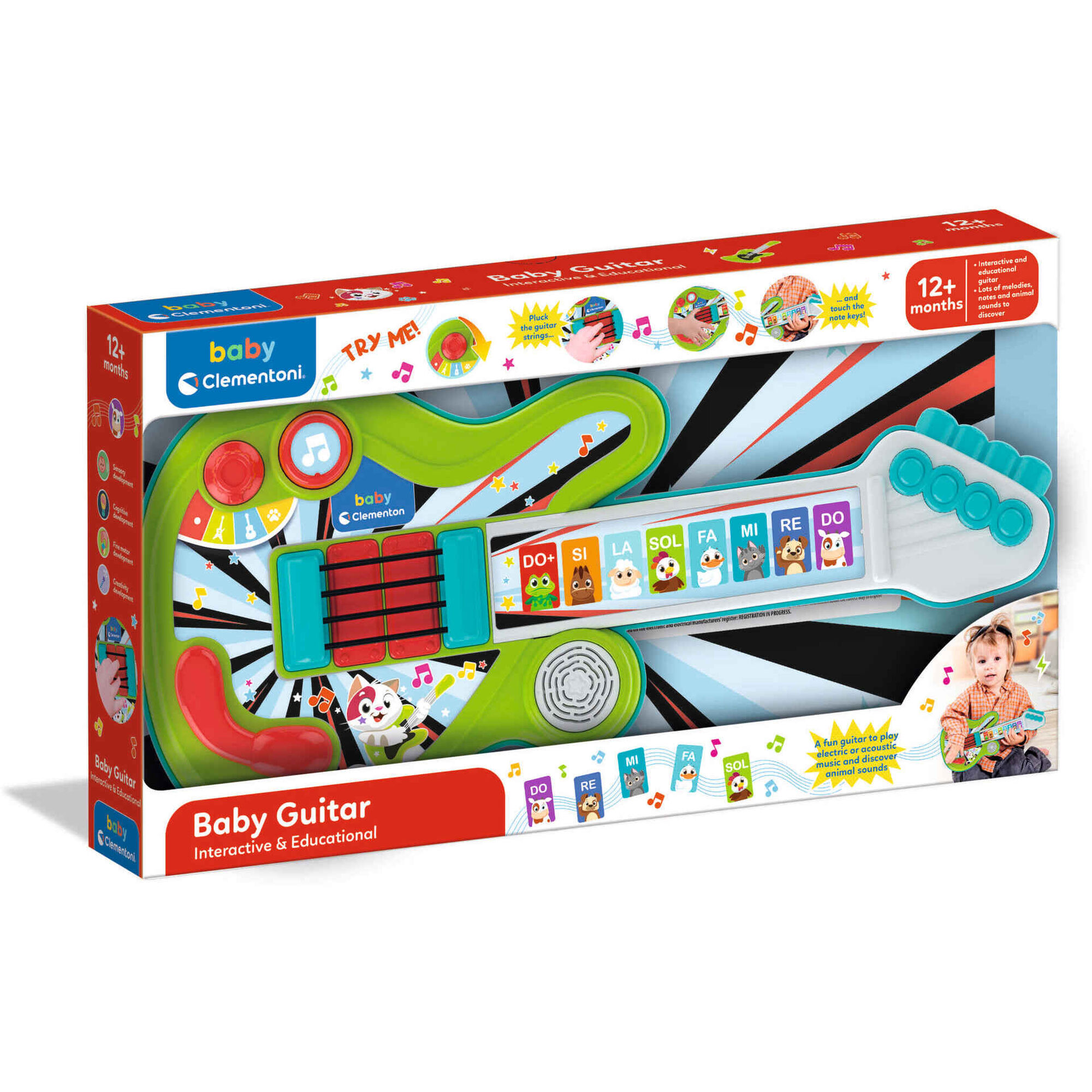 Baby Clementoni - Guitarra Interativa