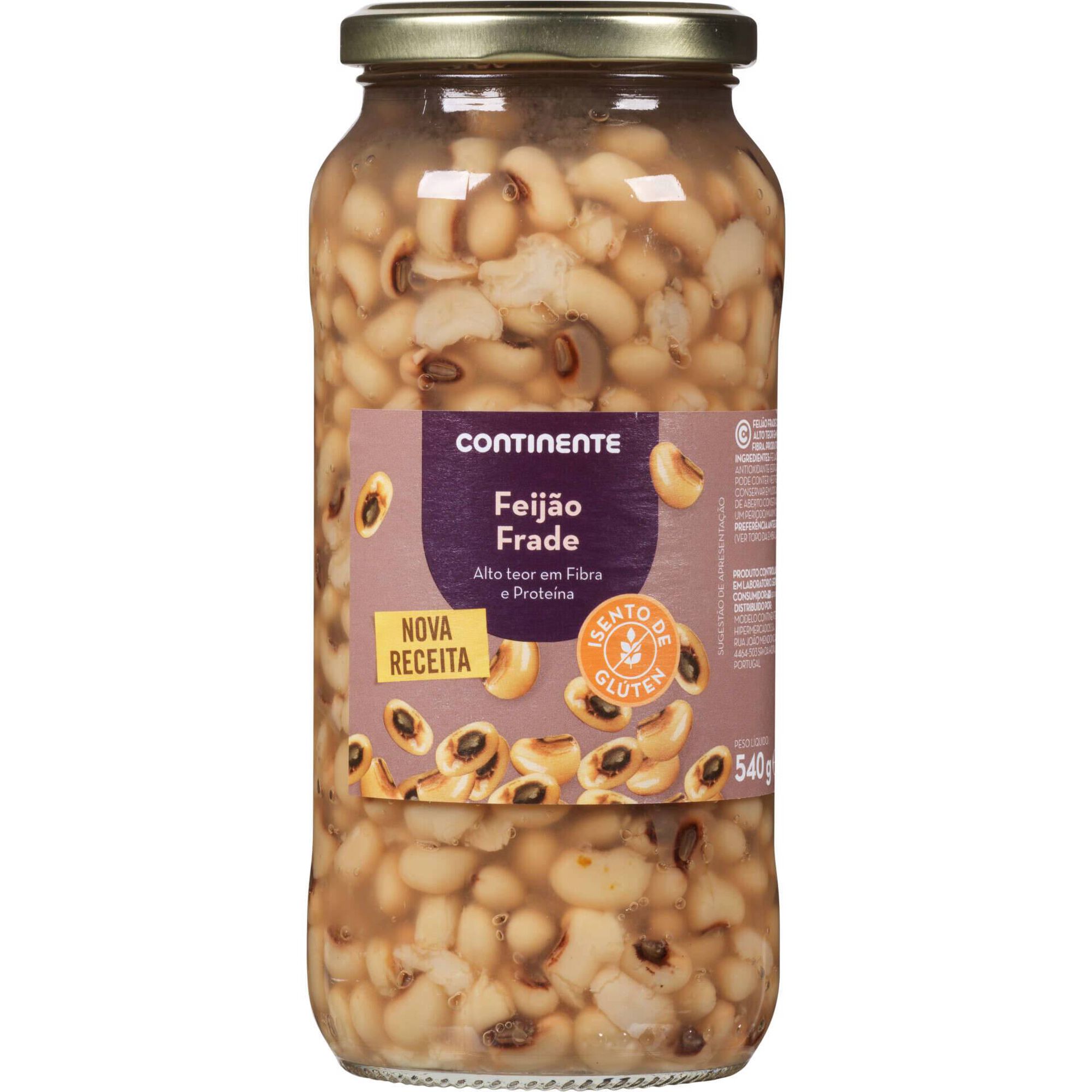 Feij&atilde;o Frade Cozido Continente