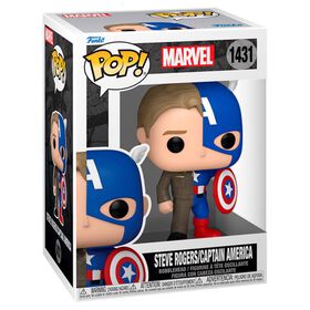 Funko - Figura Marvel - Steve Rogers/Captain America