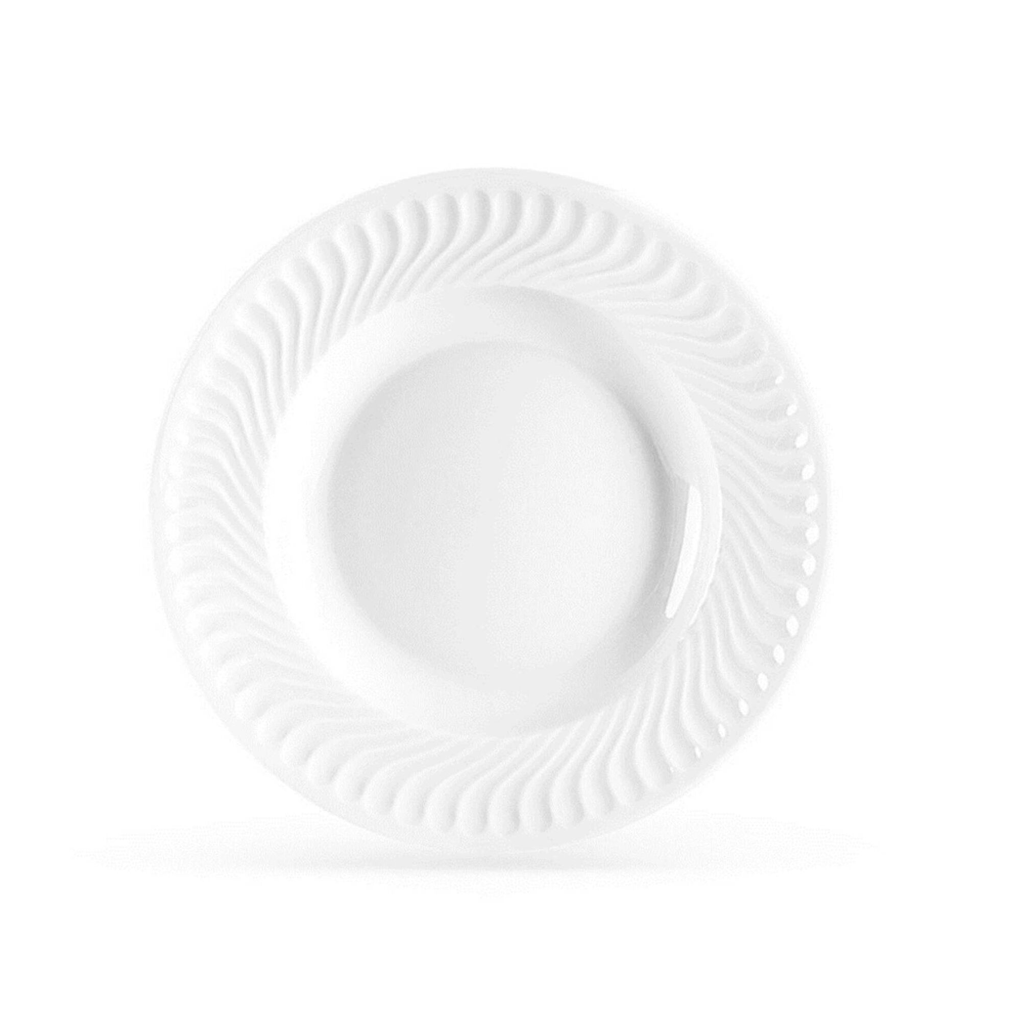 Prato Sopa 23cm Branco Sagres