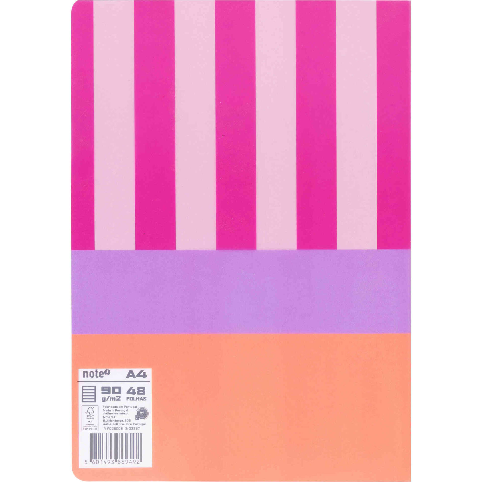 Caderno Note! Agrafado Flex&iacute;vel A4 Pautado Dynamic para App Leccit (v&aacute;rias cores)