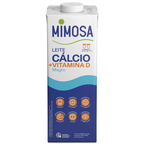 Leite UHT Magro Bem Especial Cálcio Mimosa