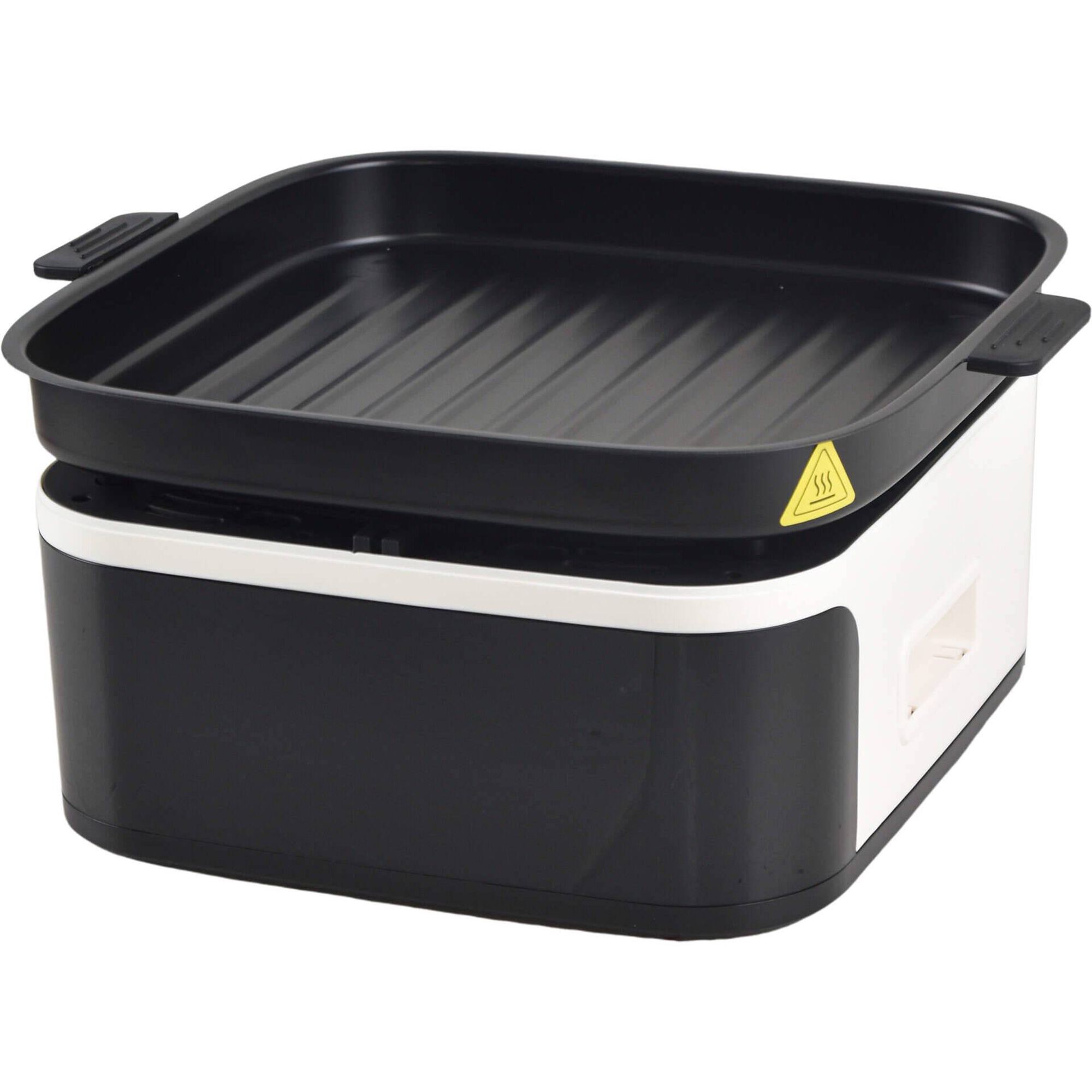 Fritadeira sem &Oacute;leo e Grelhador 8L Branca Bazar&atilde;o