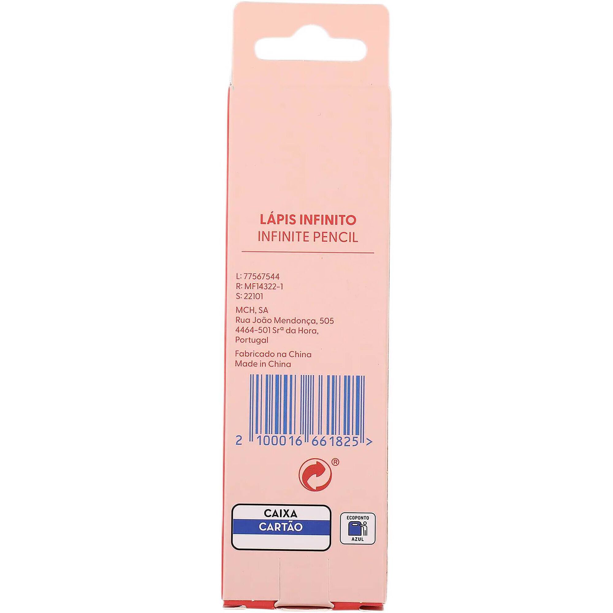 L&aacute;pis Infinito Bicolor