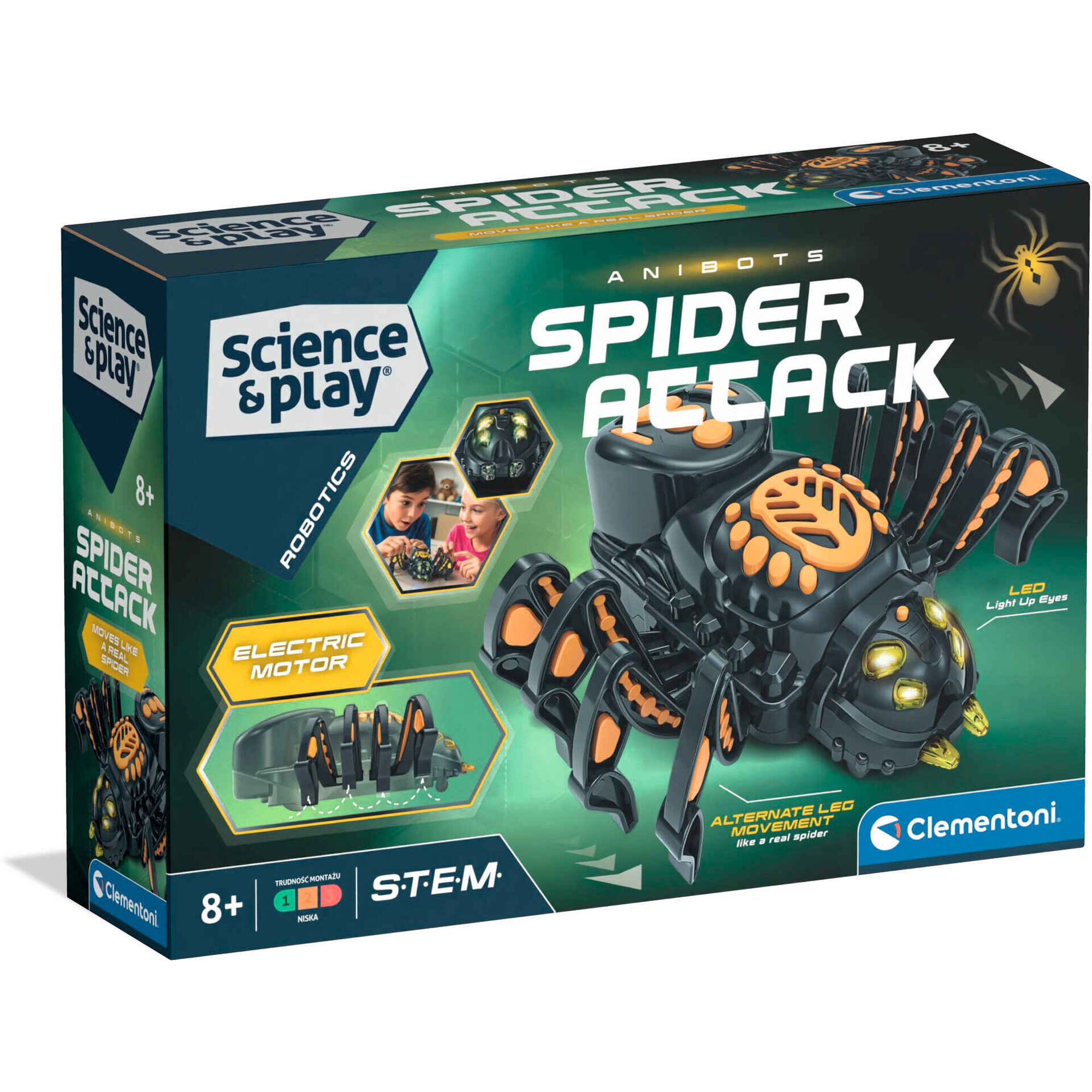 Ci&ecirc;ncia e Jogo - Kit Anibots - Spider Attack