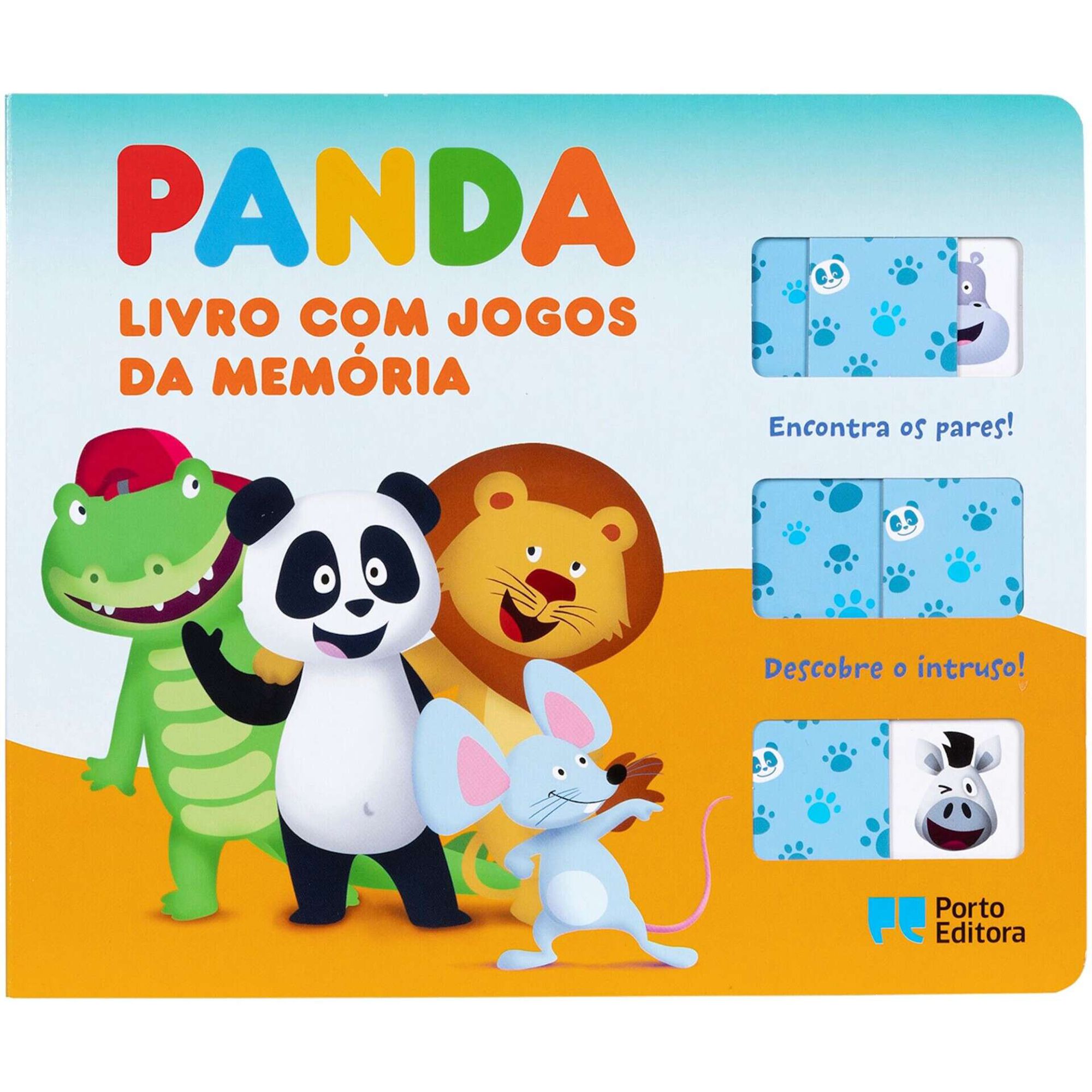 Canal Panda - Livro Com Jogos Da Memória