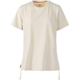 T-Shirt com Abertura Lateral Mulher M Bege Berg
