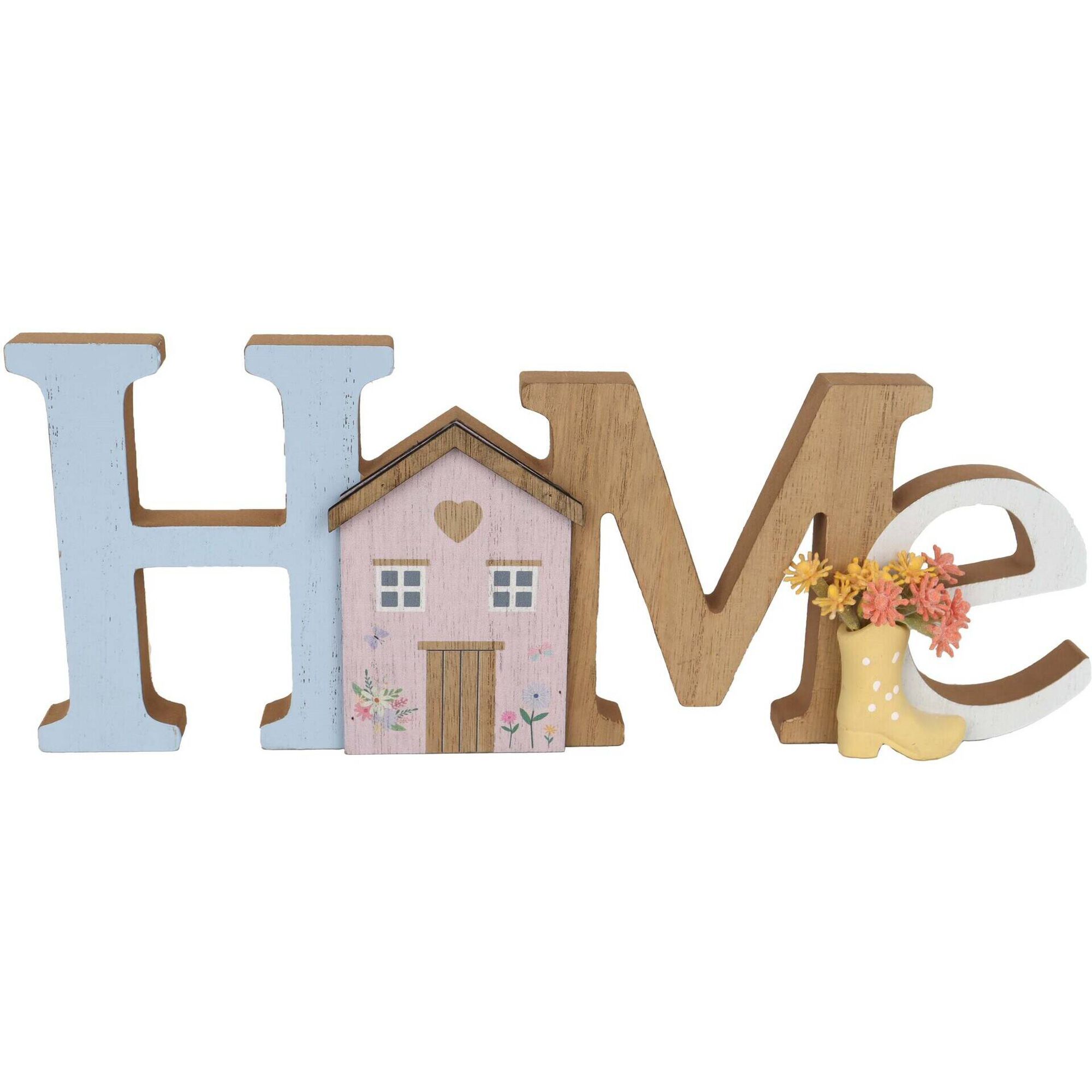 Letra Home Casa Kasa