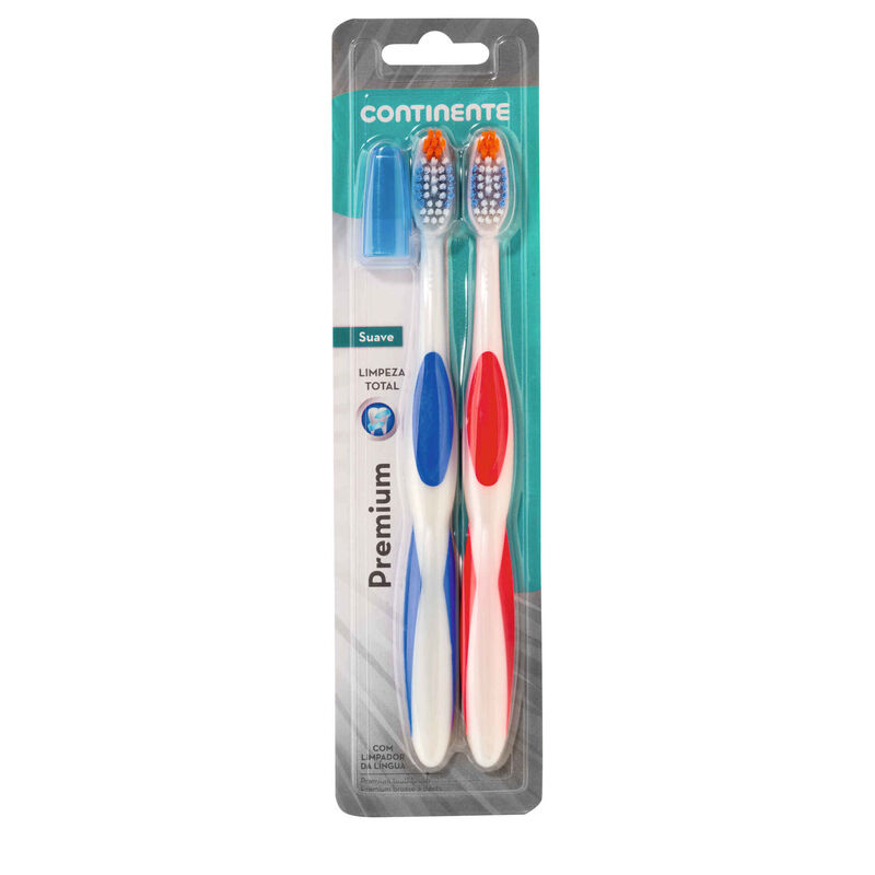 Escova de Dentes Premium Suave Continente