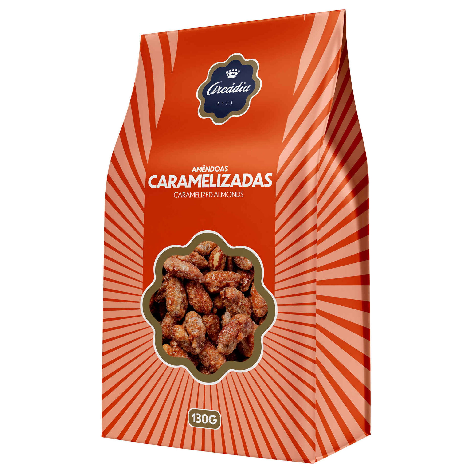 Am&ecirc;ndoas Caramelizadas Arc&aacute;dia