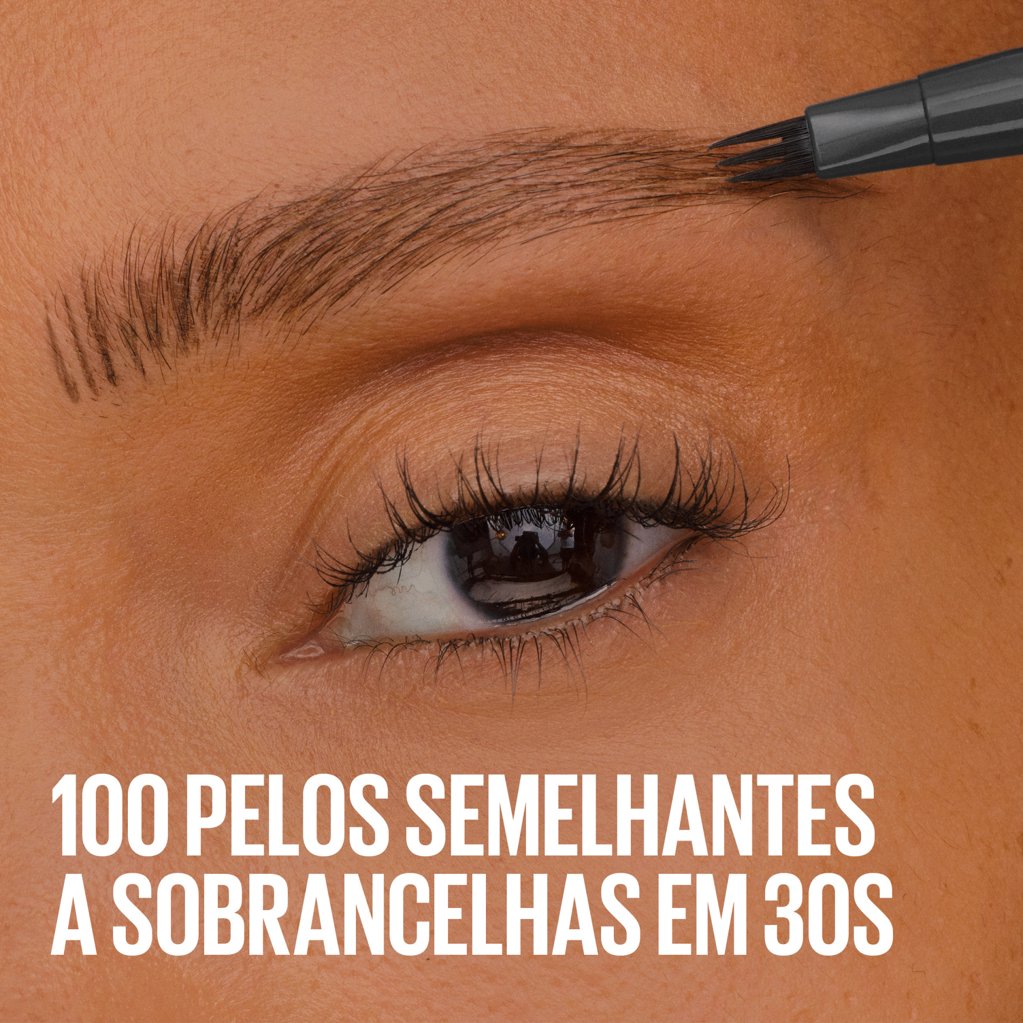 M&aacute;scara de Sobrancelhas Brow Insert 2 Soft Brown Maybelline New York