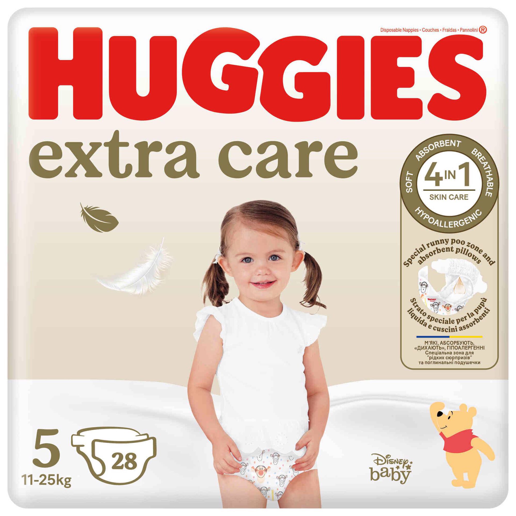 Fraldas Extra Care 11-25kg T5 Huggies