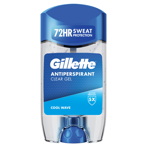 Desodorizante Stick Antitranspirante Clear Gel Cool Wave Gillette