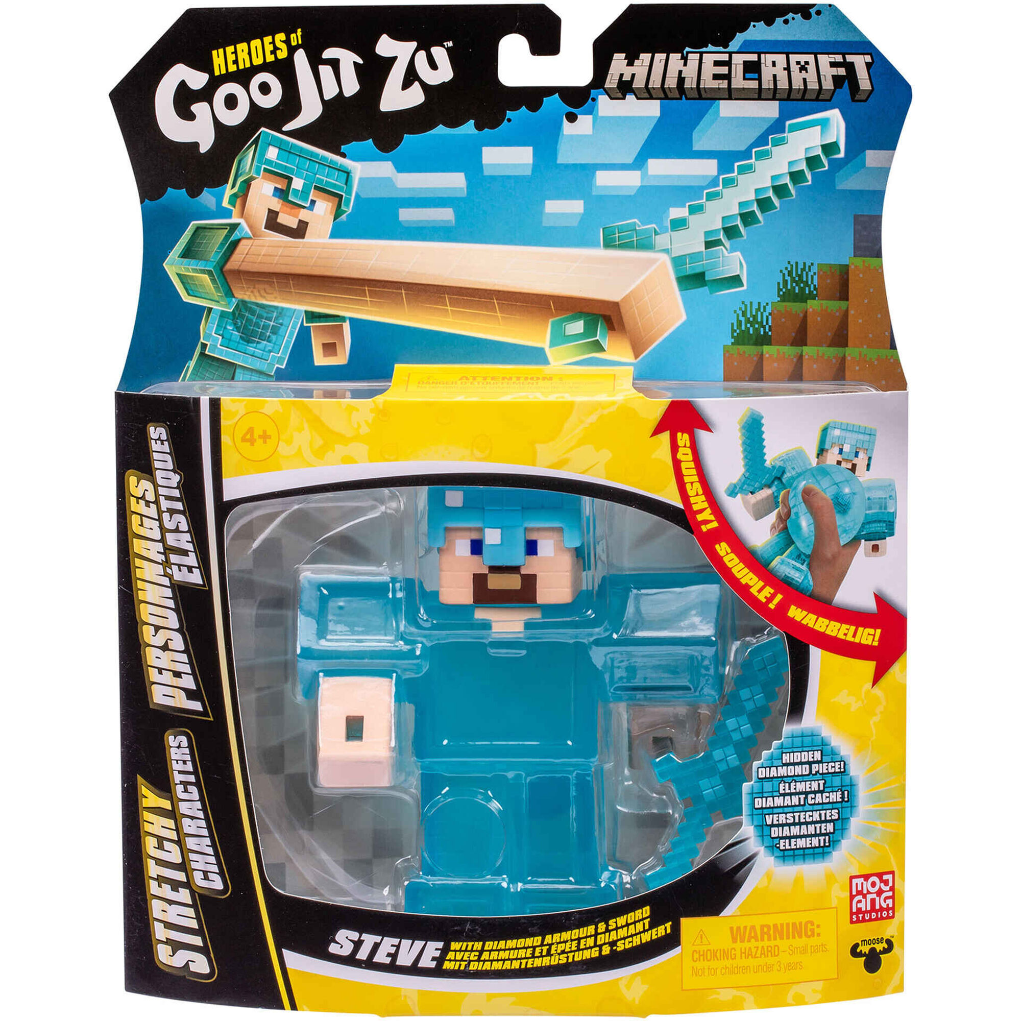 Goo Jit Zu - Figuras Minecraft (vários modelos)
