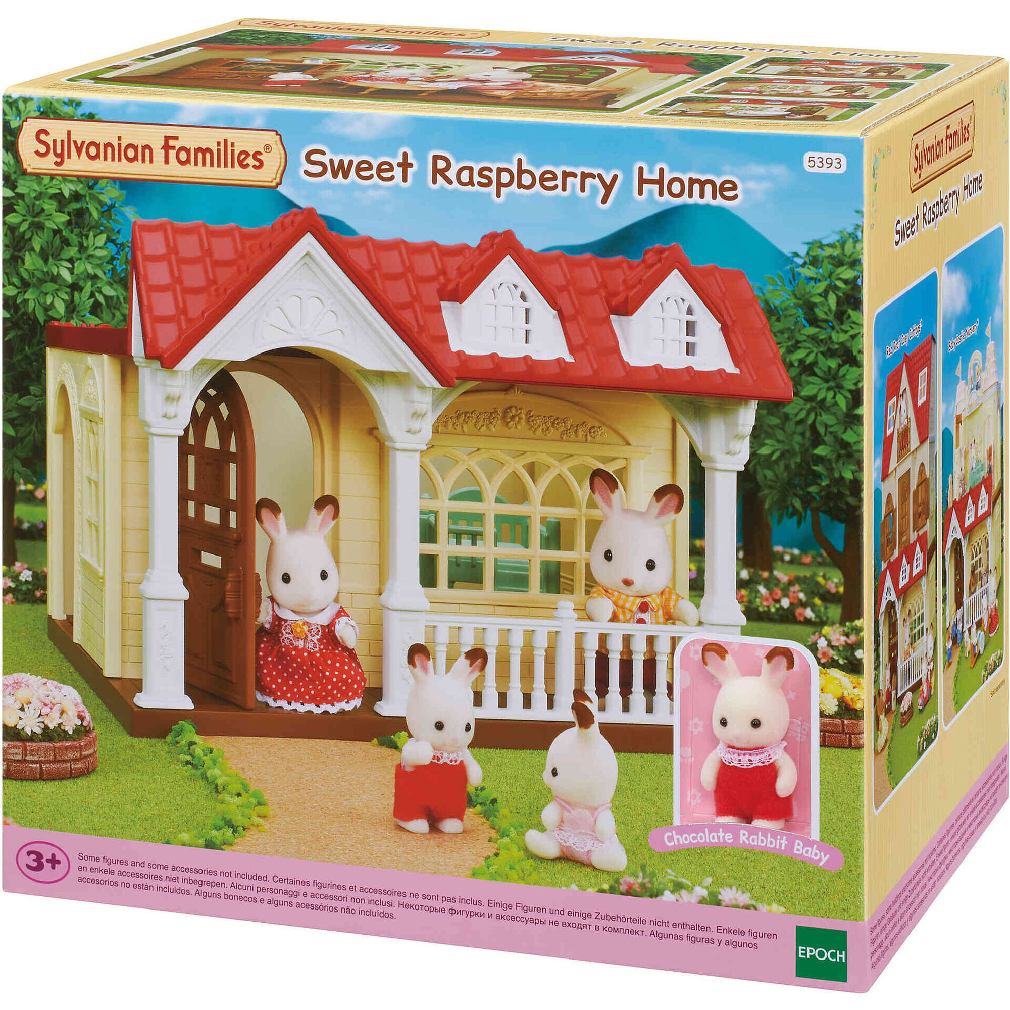 Sylvanian Families - Pack Figuras A Doce Casinha de Framboesa