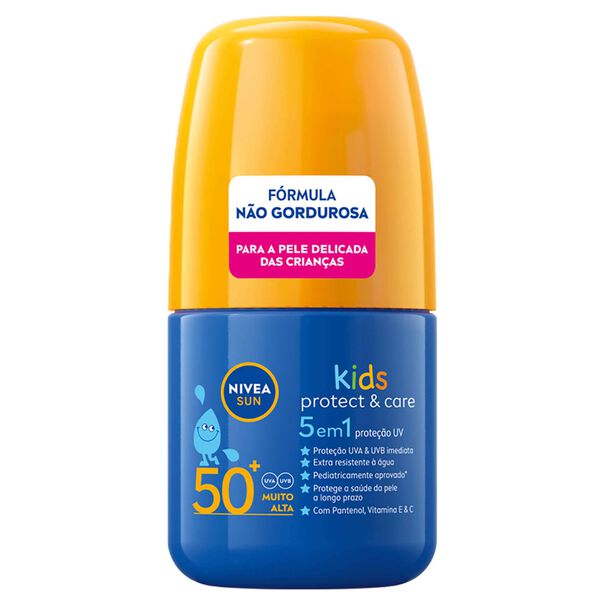 Protetor Solar Roll On Criança FPS 50+ Nivea Sun