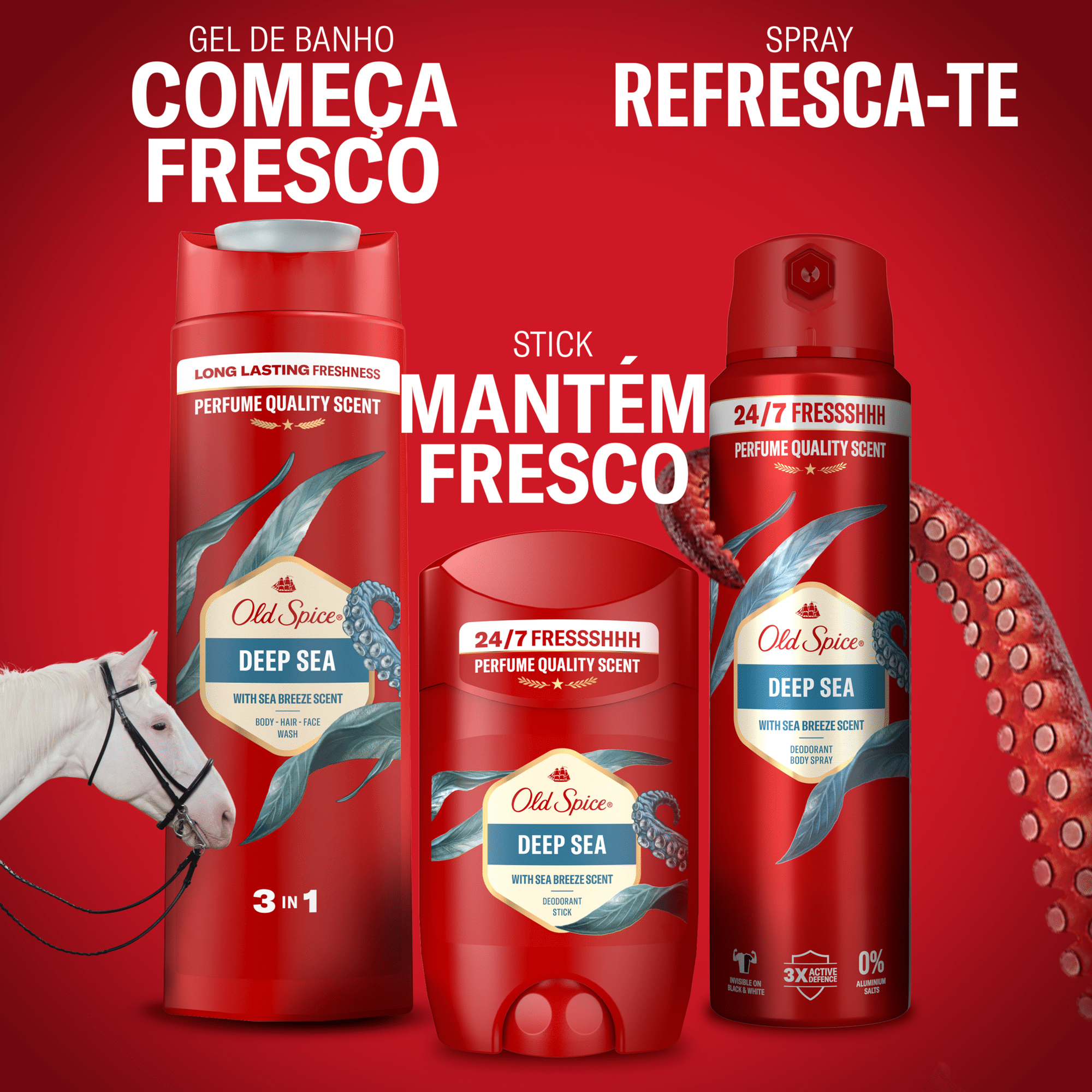 Desodorizante Spray Deep Sea