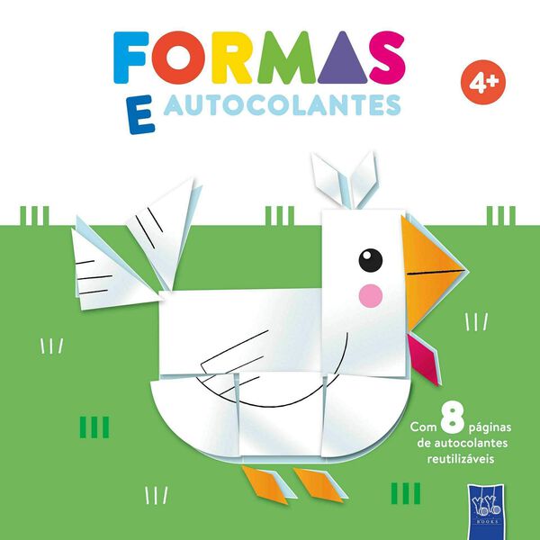 Formas e Autocolantes - Galinha