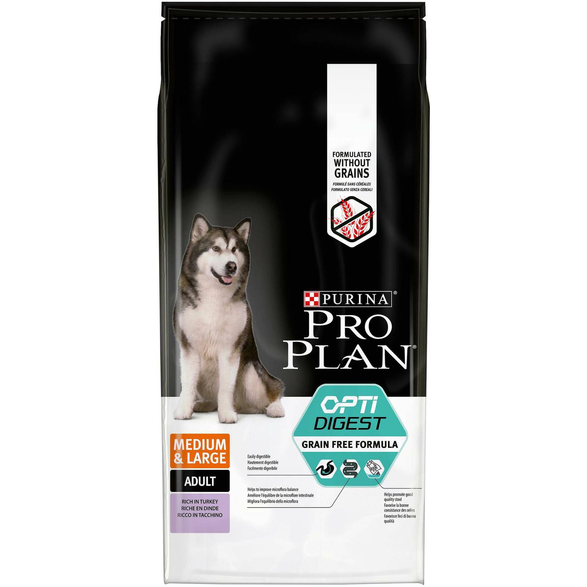 Ração para Cão Adulto Médio e Maxi Grain Free Optidigest Peru Ração para Cão Adulto Médio e Maxi Grain Free Optidigest Peru