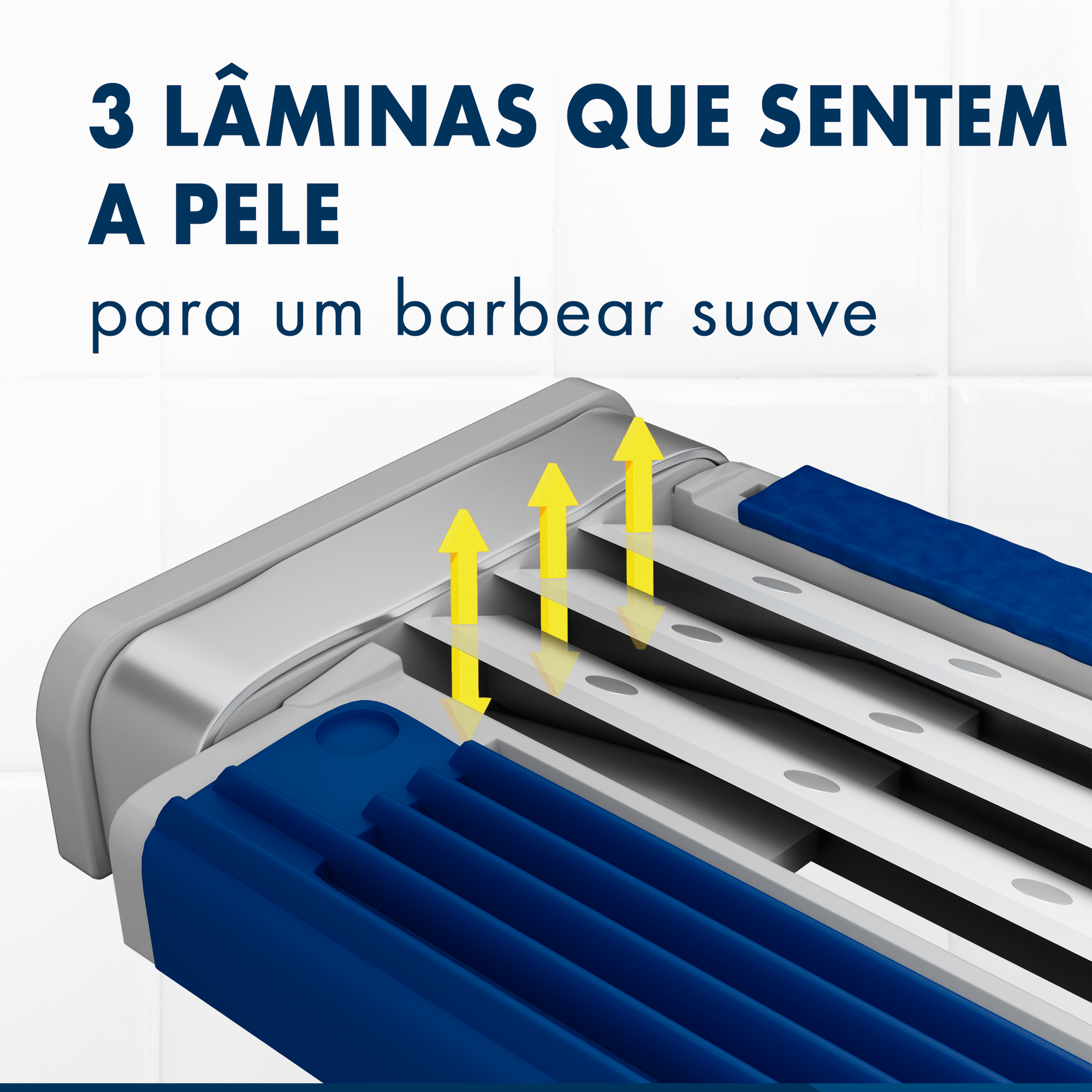L&acirc;minas Descart&aacute;veis Blue3 Smooth