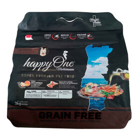 Ra&ccedil;&atilde;o para C&atilde;o Adulto Borrego Grain Free happyOne Mediterraneum